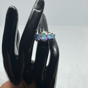 UTC 925 Mystic Topaz Ring